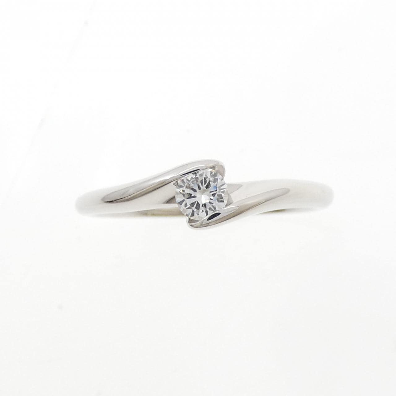 PT900 ダイヤモンド リング 0.18CT