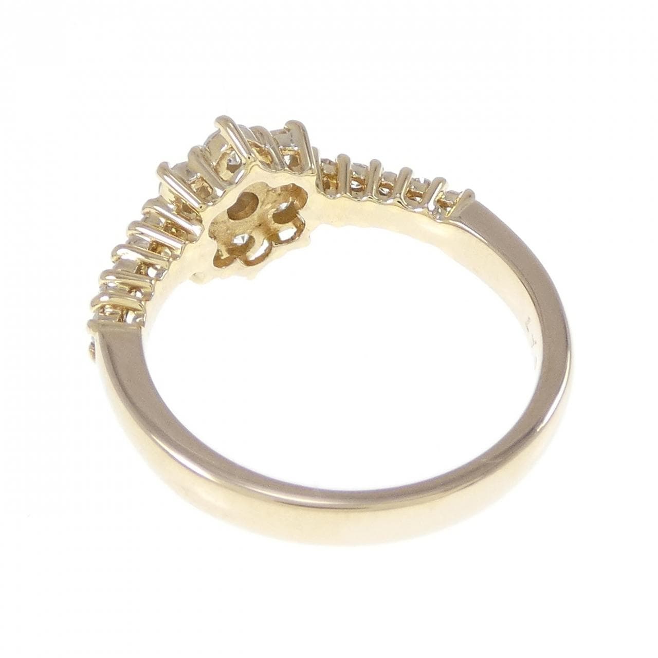 K18YG ダイヤモンド リング 0.47CT
