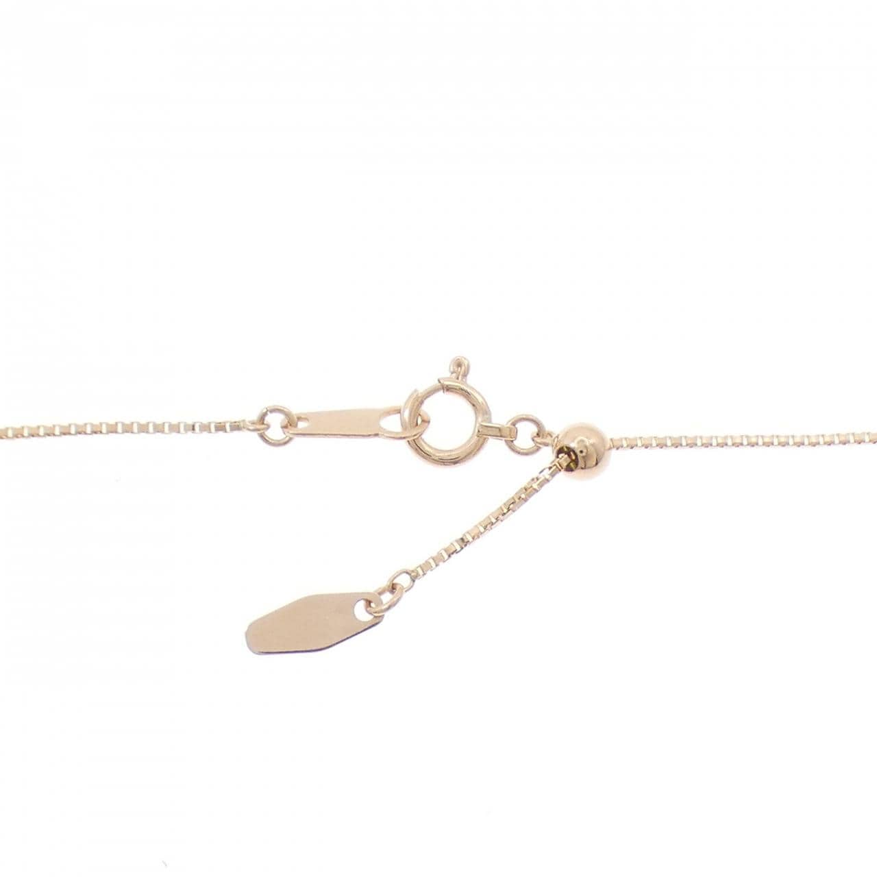 K18PG フラワー ダイヤモンド ネックレス 2.00CT