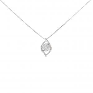 PT ダイヤモンド ネックレス 0.10CT