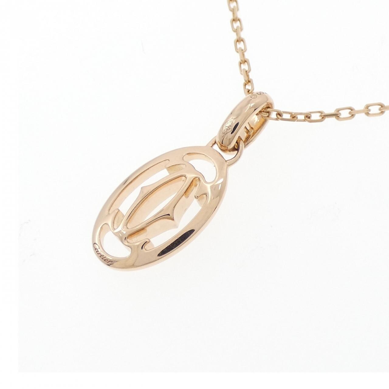 『正規品』Cartier ロゴプレートネックレス　喜平3.5ミリ55センチ 正規品』Cartierロゴプレートネックレス美品 喜平3.5ミリ55