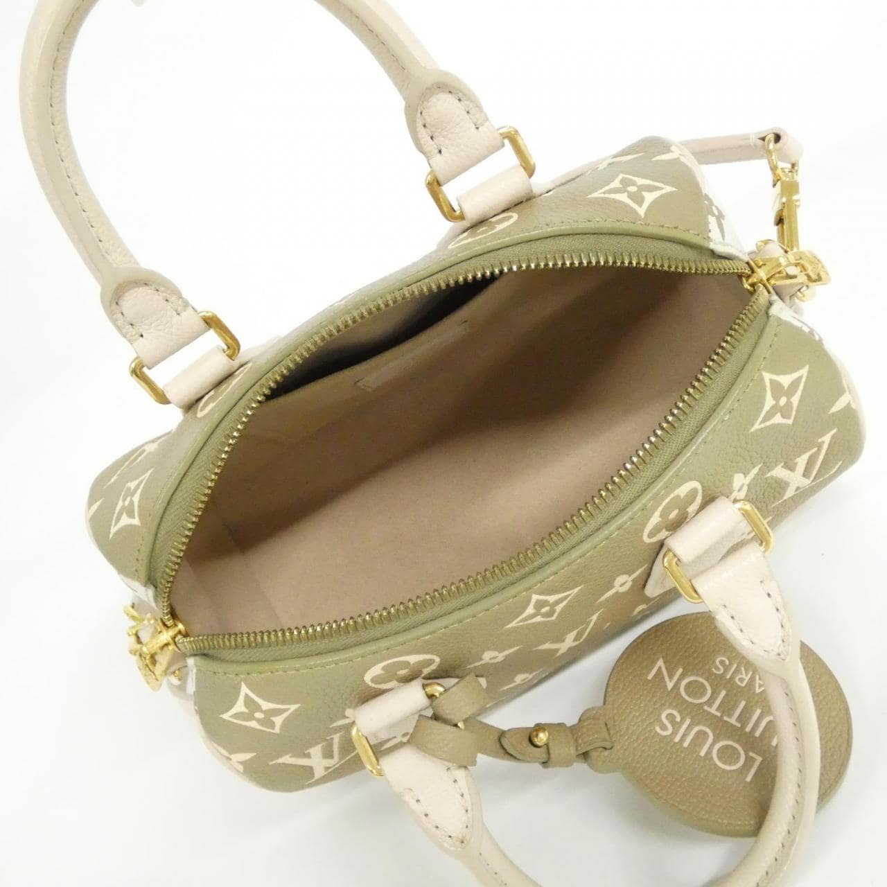 ルイヴィトン モノグラム アンプラント(スプリング インザシティ) スピーディ バンドリエール 2022SS 20cm M46118 ボストンバッグ