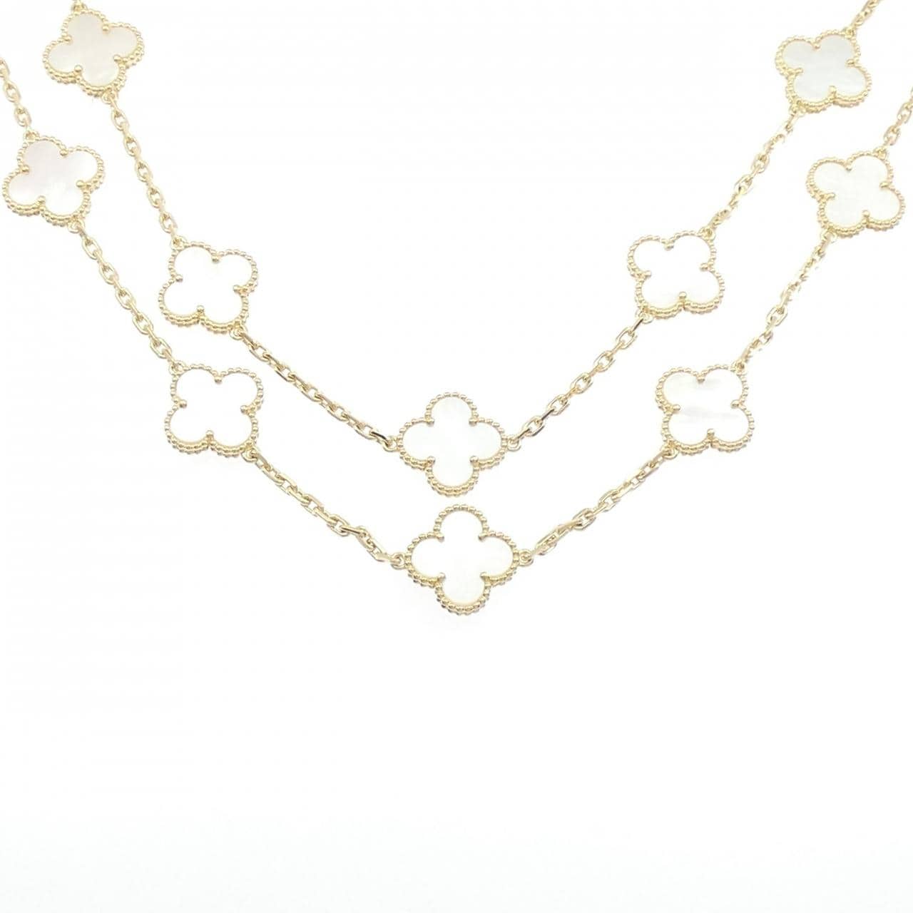 ヴァンクリーフ&アーペル ヴィンテージアルハンブラ 20モチーフ ネックレス