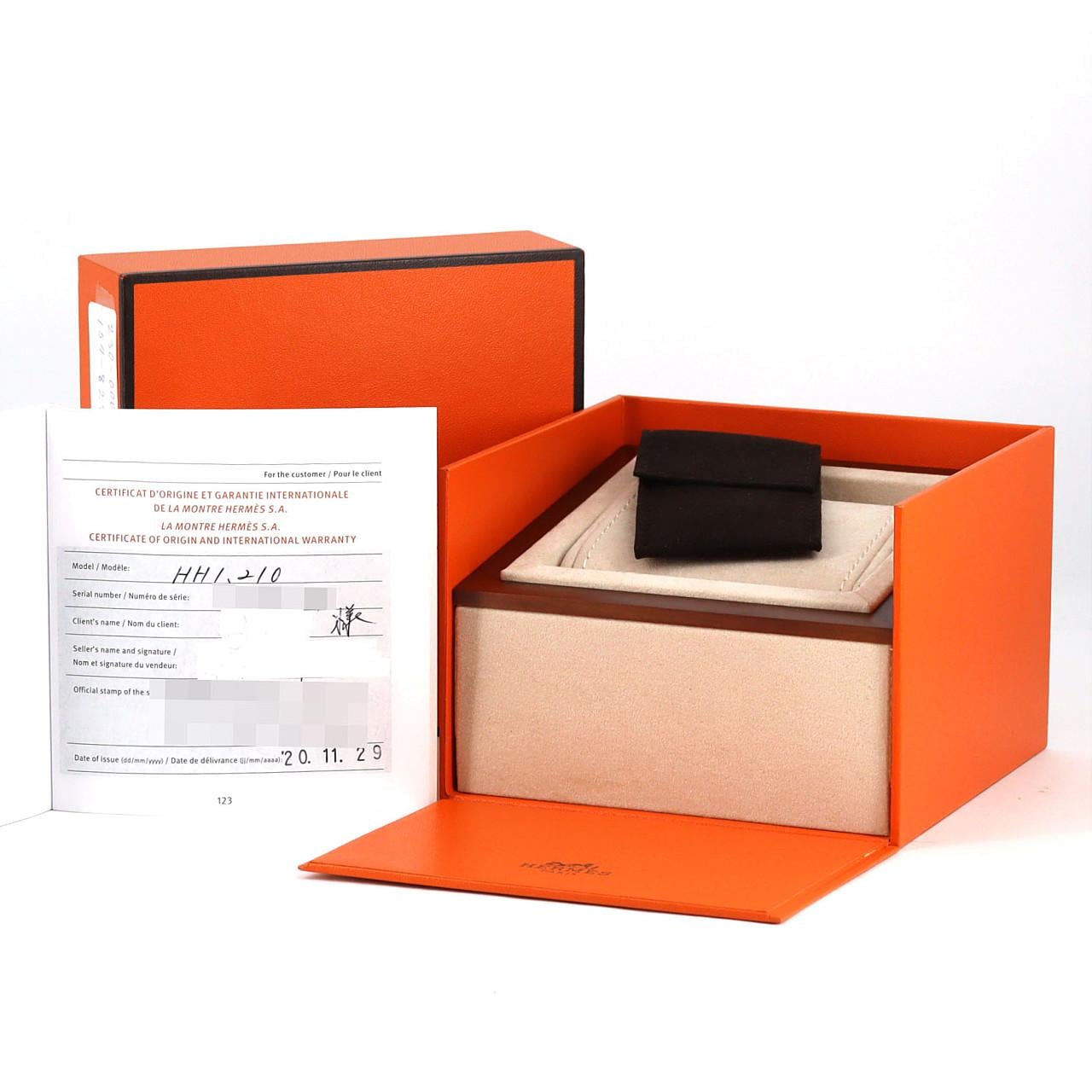 エルメス Hウォッチ･11P HH1.210 SS クォーツ