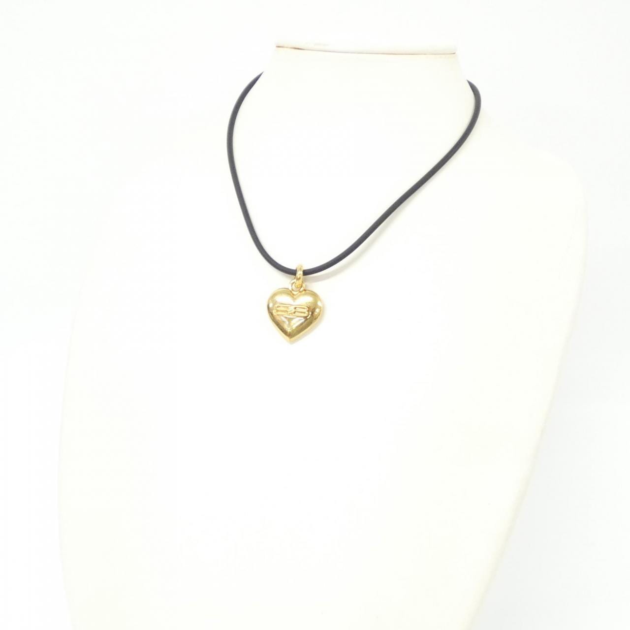 バレンシアガ BB ICON HEART 700662 TZG1G ネックレス