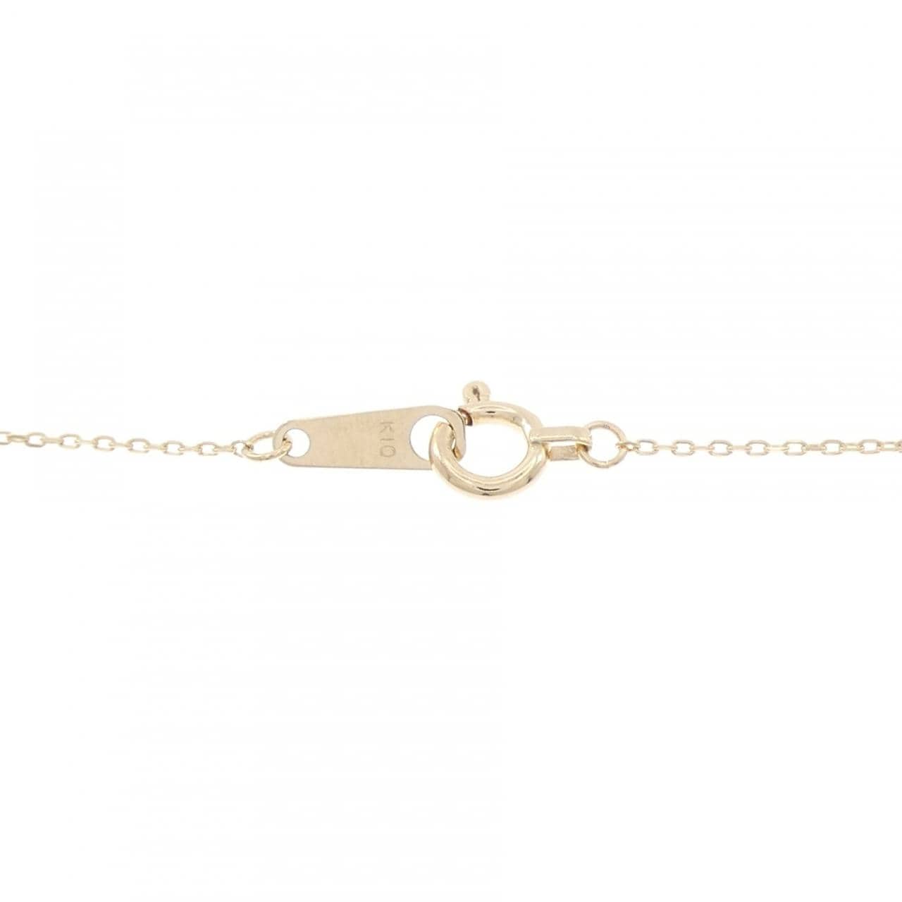 K10YG キュービック ネックレス