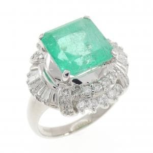 PT900 エメラルド リング 4.83CT