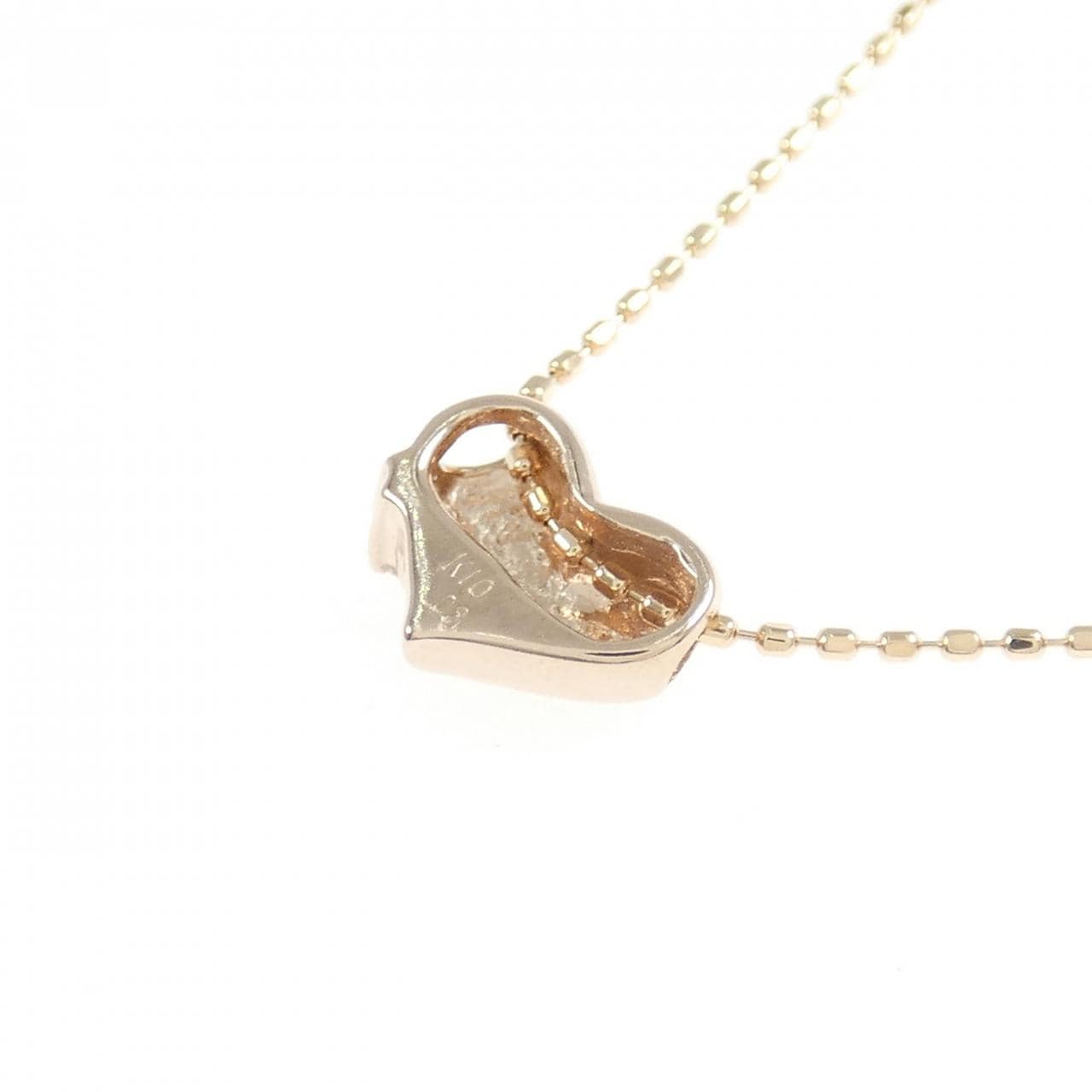 K10PG ダイヤモンド ネックレス 0.03CT