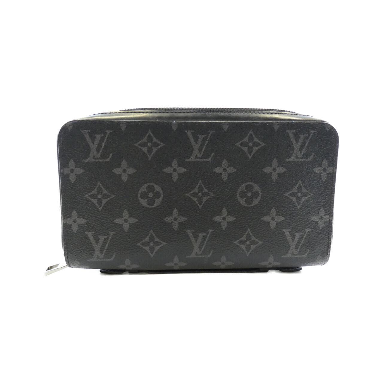 LOUIS VUITTON Monogram Eclipse拉链XL M61698 皮夾