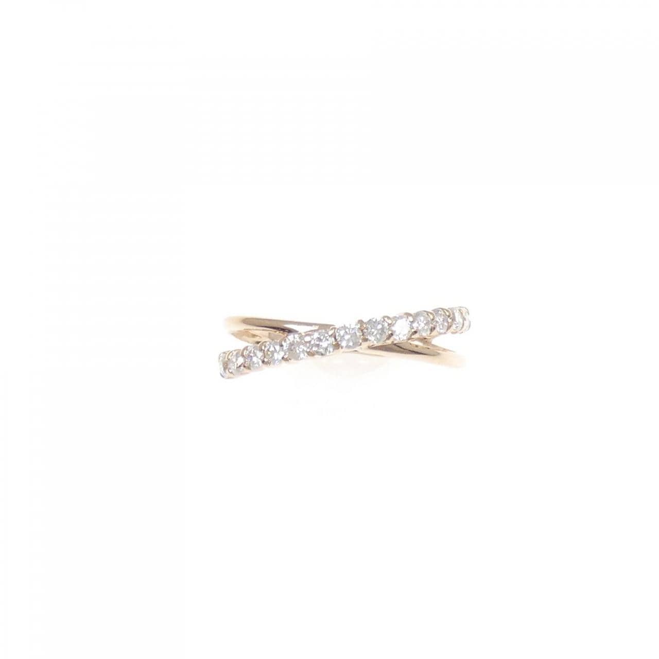 K18PG ダイヤモンド リング 0.32CT