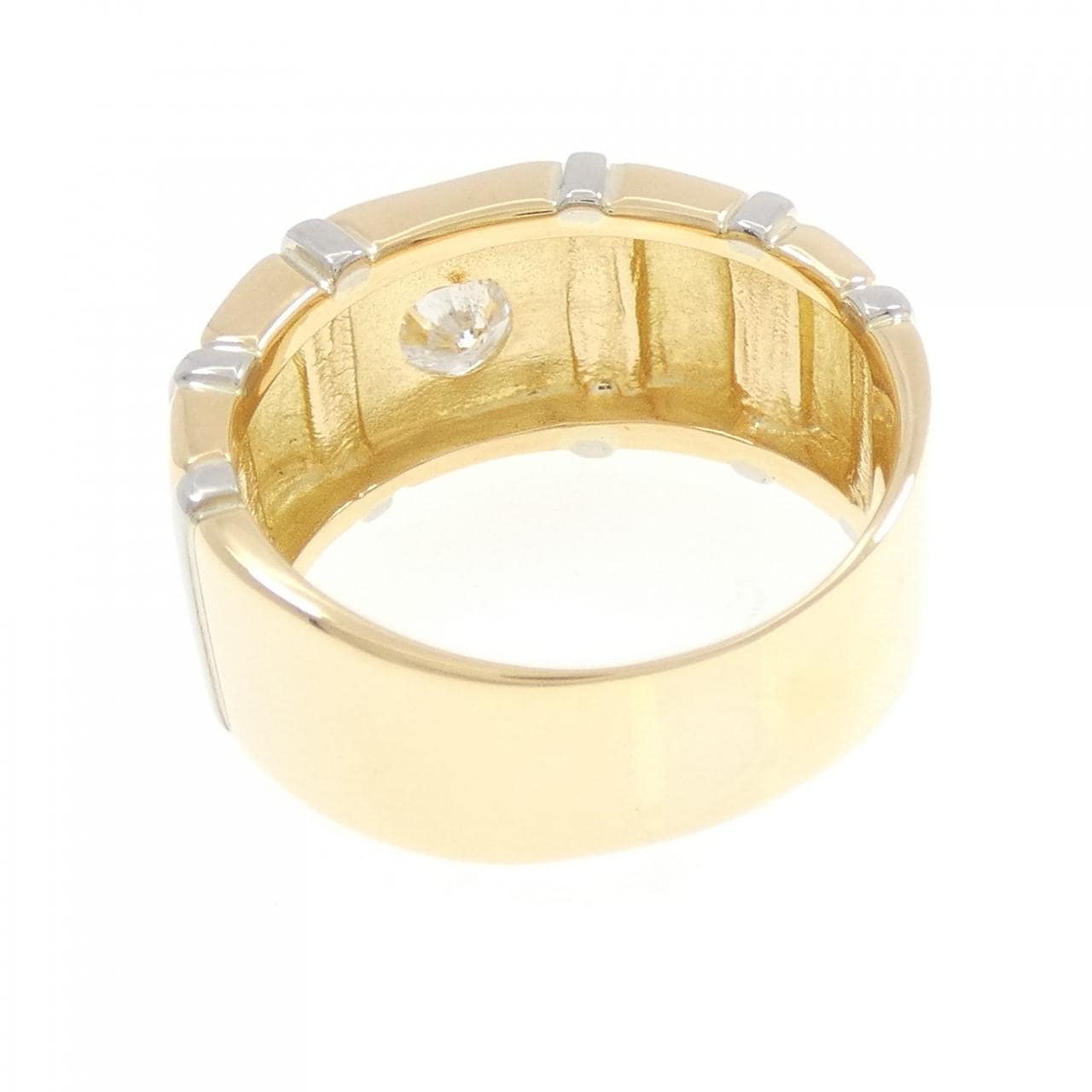 K18YG/PT900 Diamond Ring 0.43CT