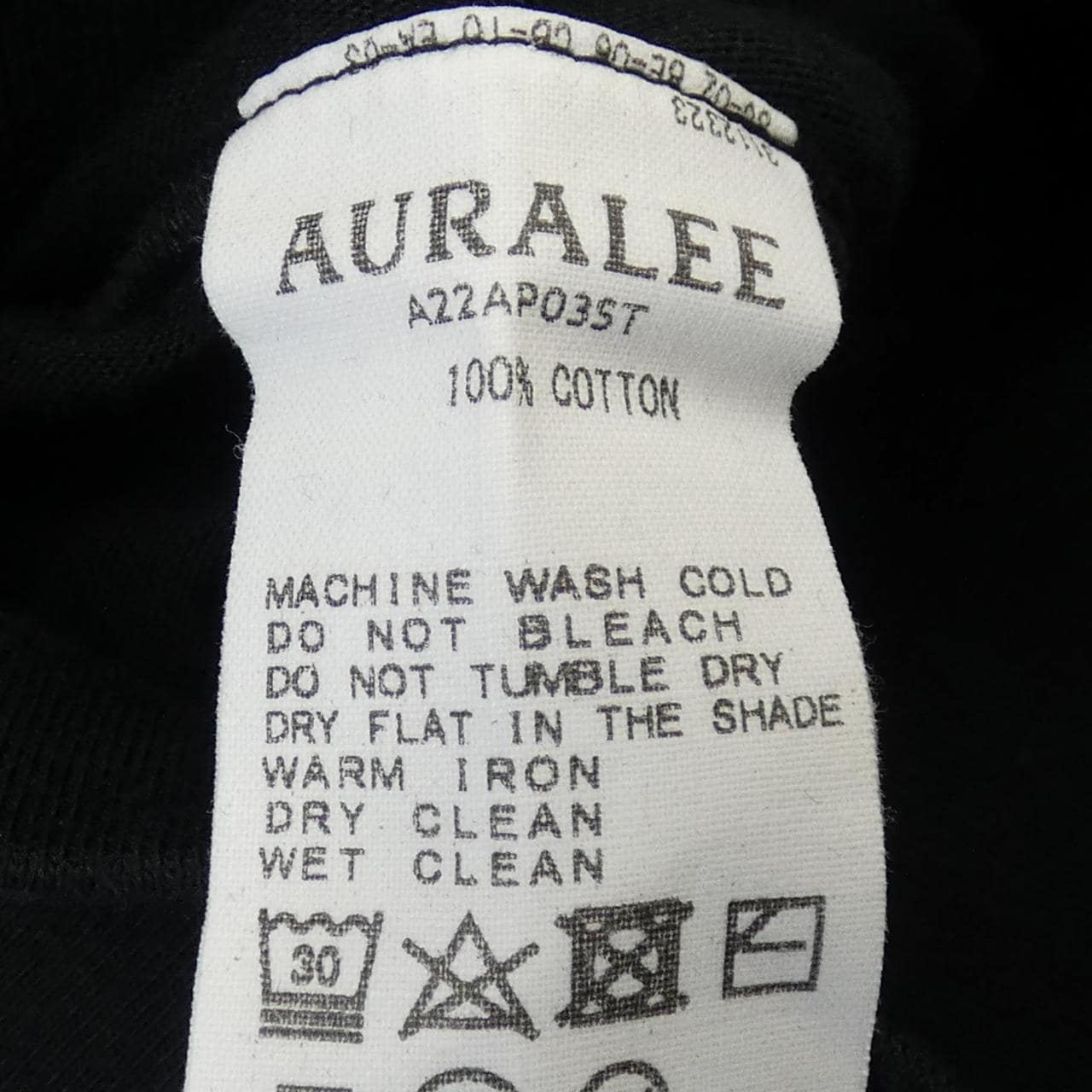 オーラリー AURALEE A22AP03ST トップス