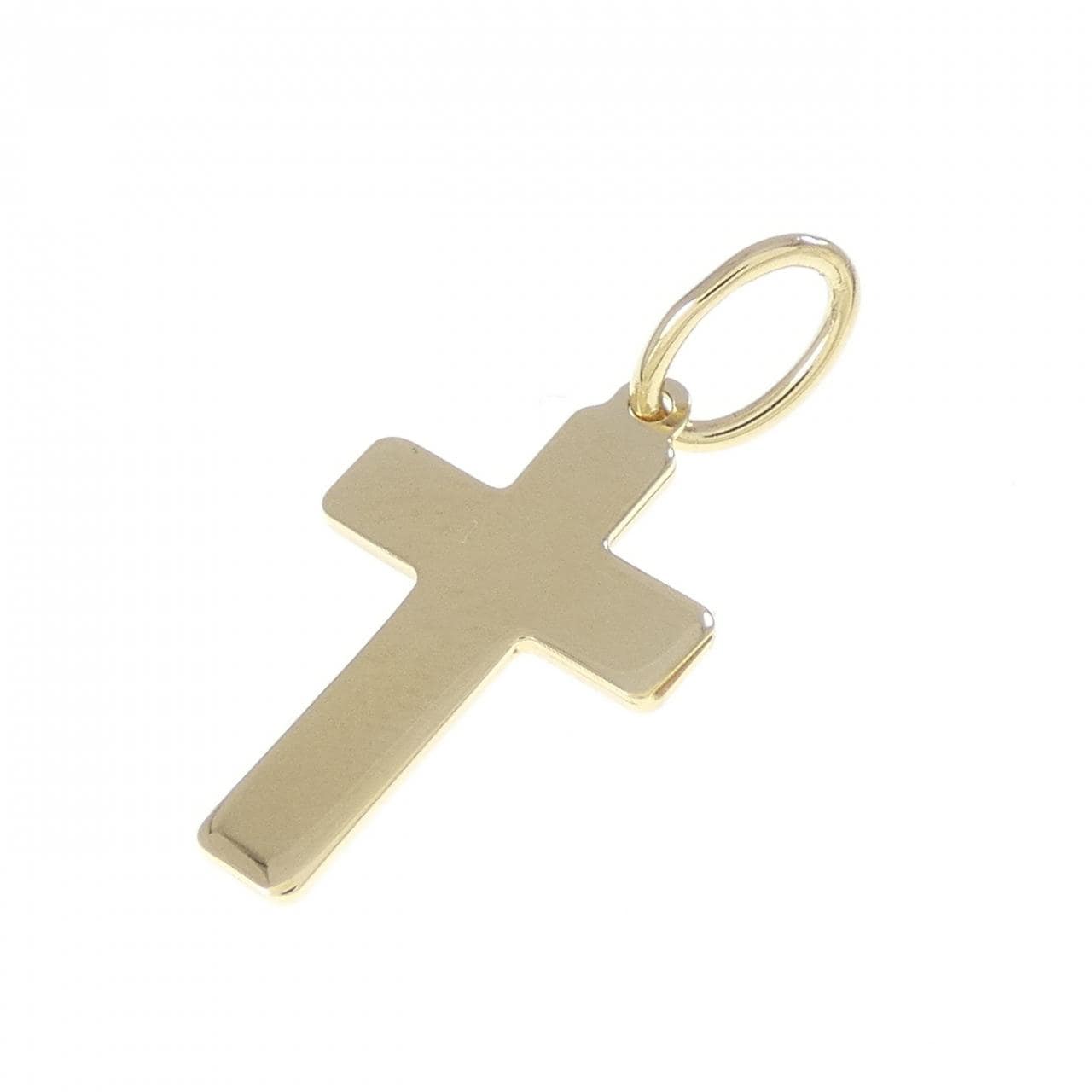 K18YG クロス ペンダント