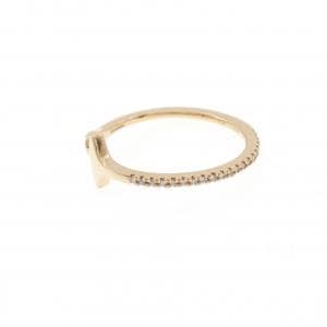 ヒロタカ ゴサマー イヤーカフ 0.10CT 片耳