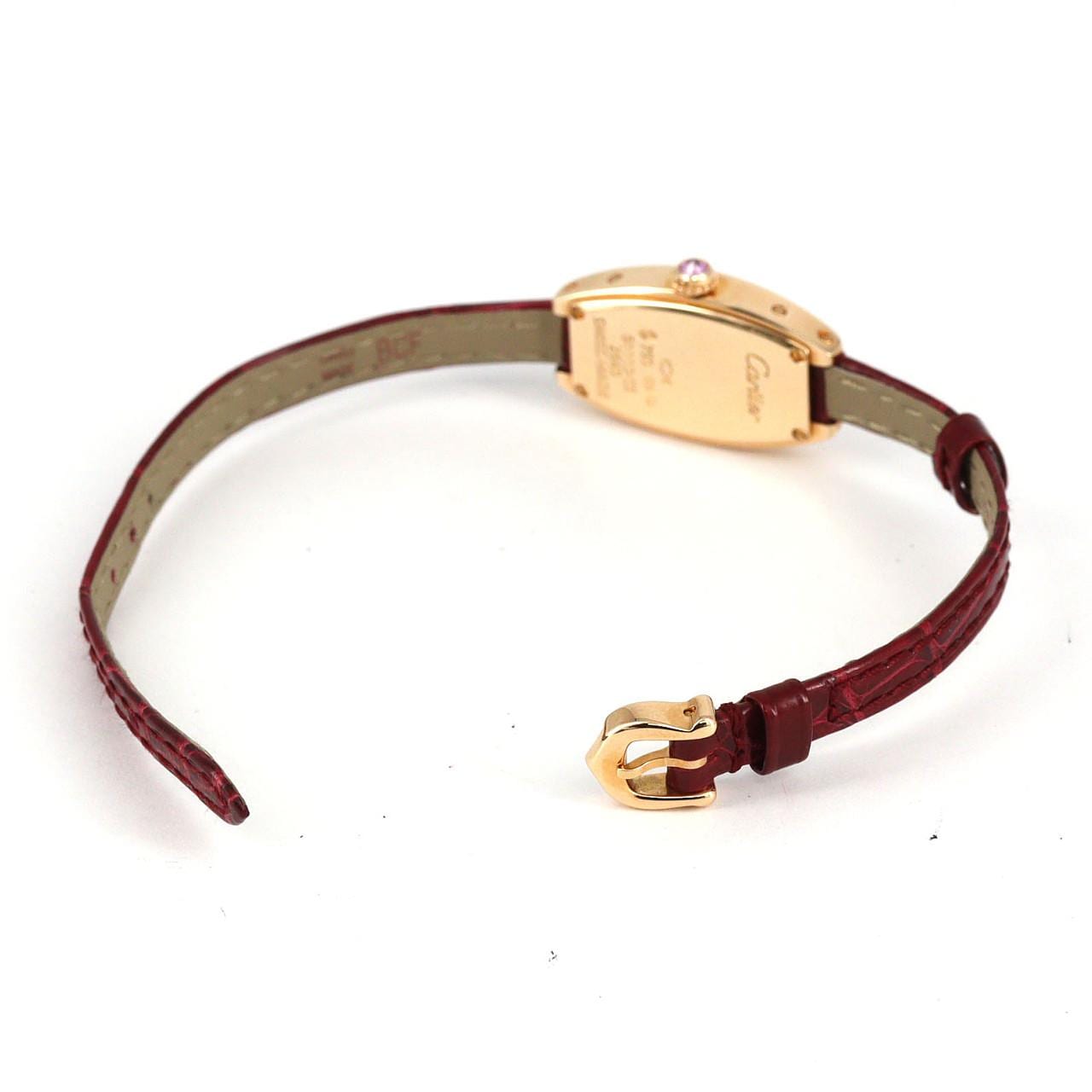 カルティエ ミニトノーラニエール PG/トルマリン WJ201638 PG･RG クォーツ