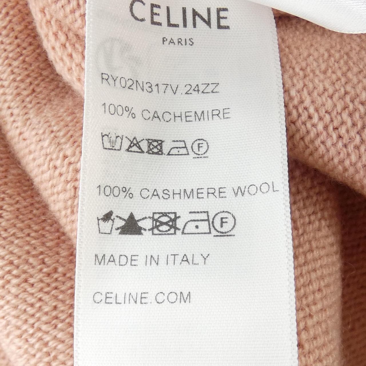 セリーヌ CELINE TRIOMPHE EMBROIDERY RY02N317V ニット