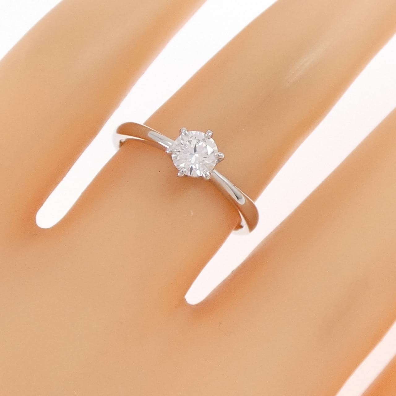 PT900 ダイヤモンド リング 0.363CT D SI1 3EXT H&C