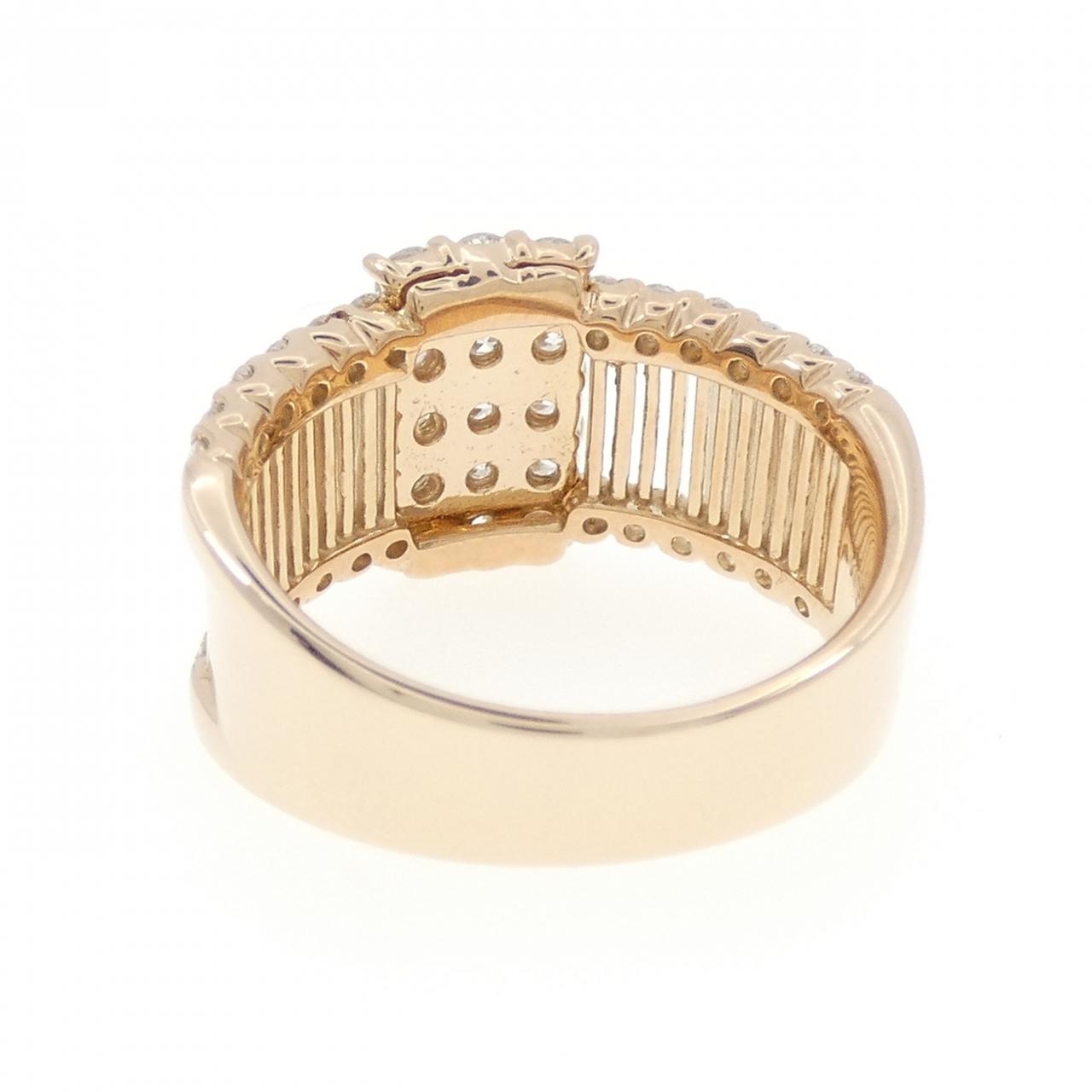 K18PG ダイヤモンド リング 1.10CT