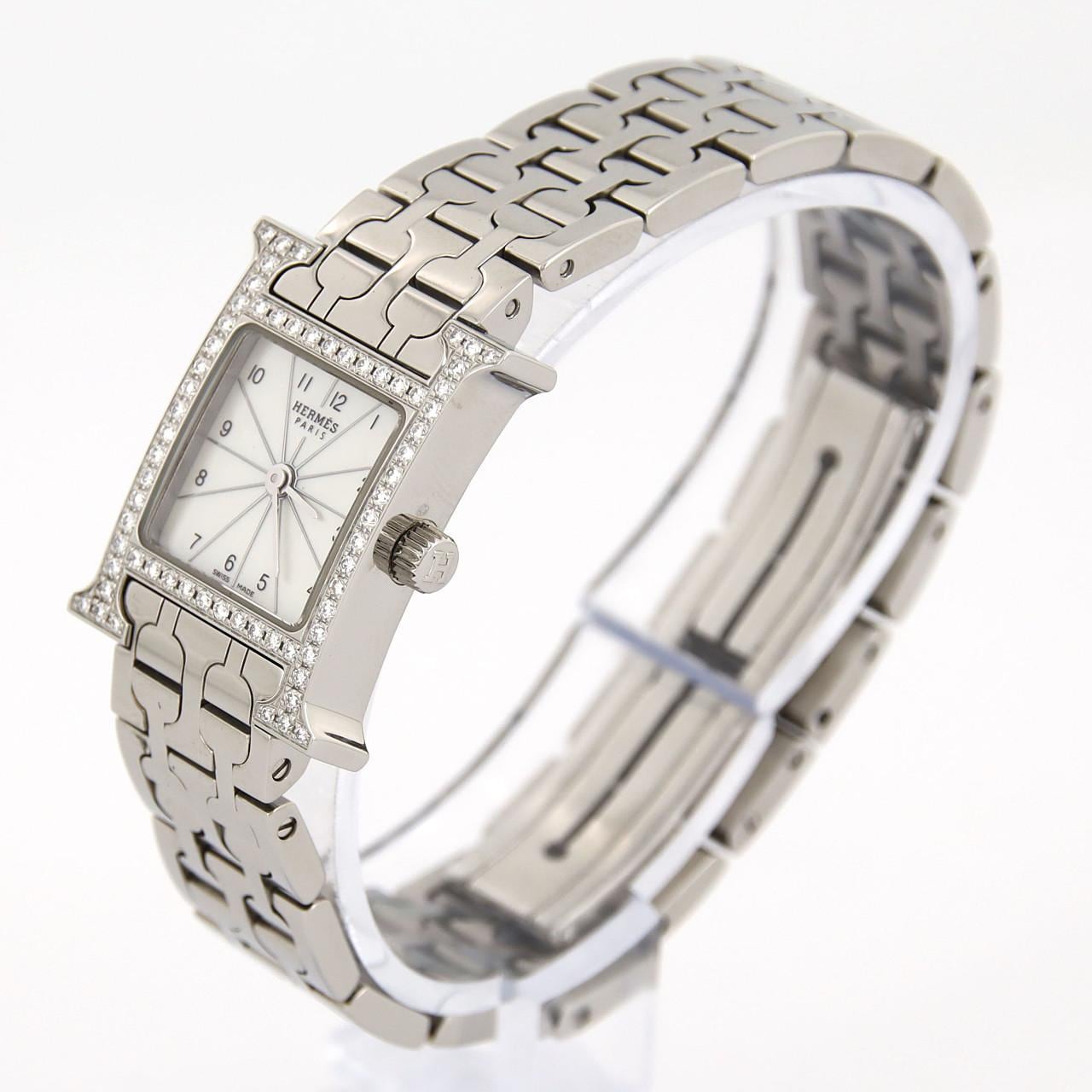 HERMES H 手表/D HH1.130 不锈钢石英