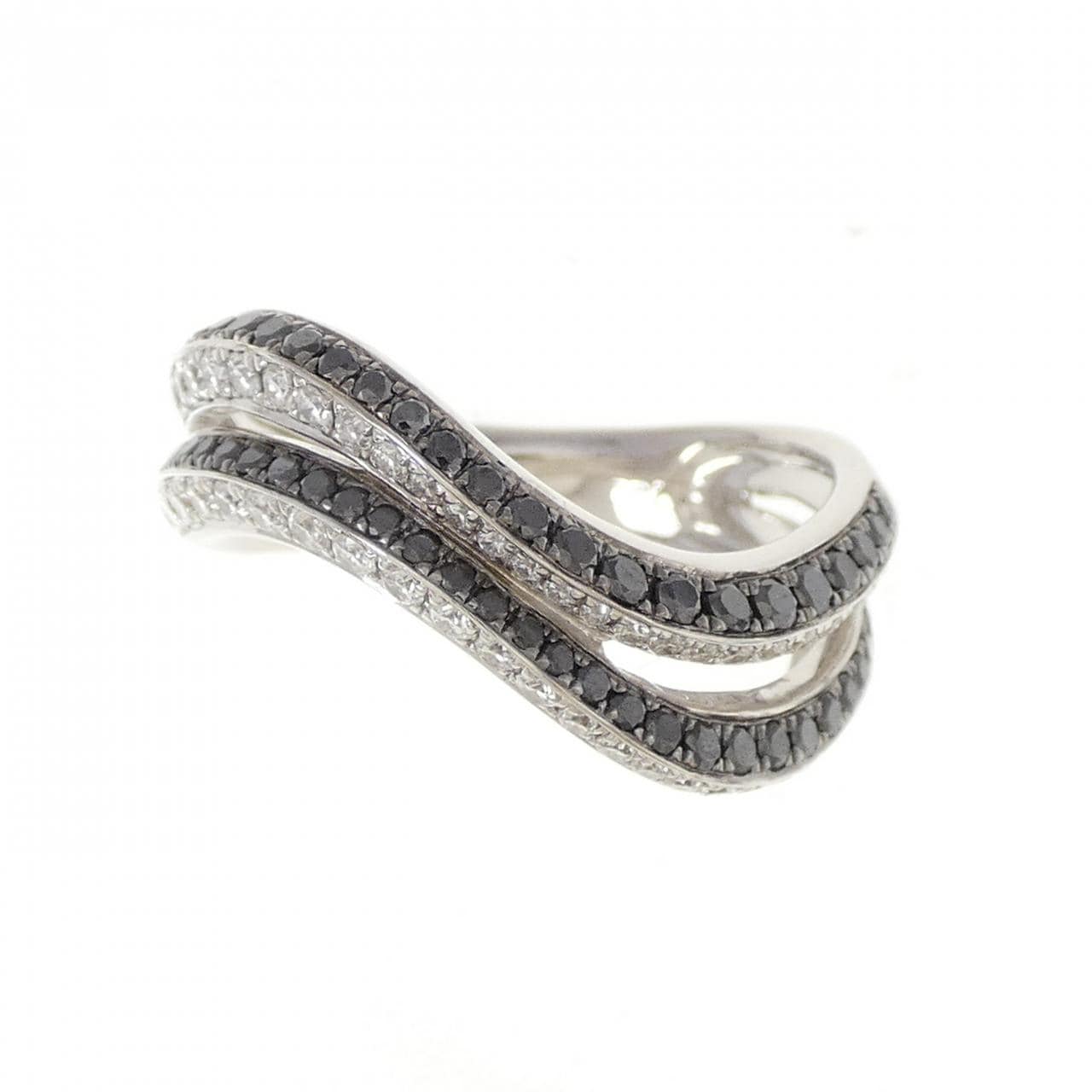 750WG/750BG Diamond Ring 0.45CT