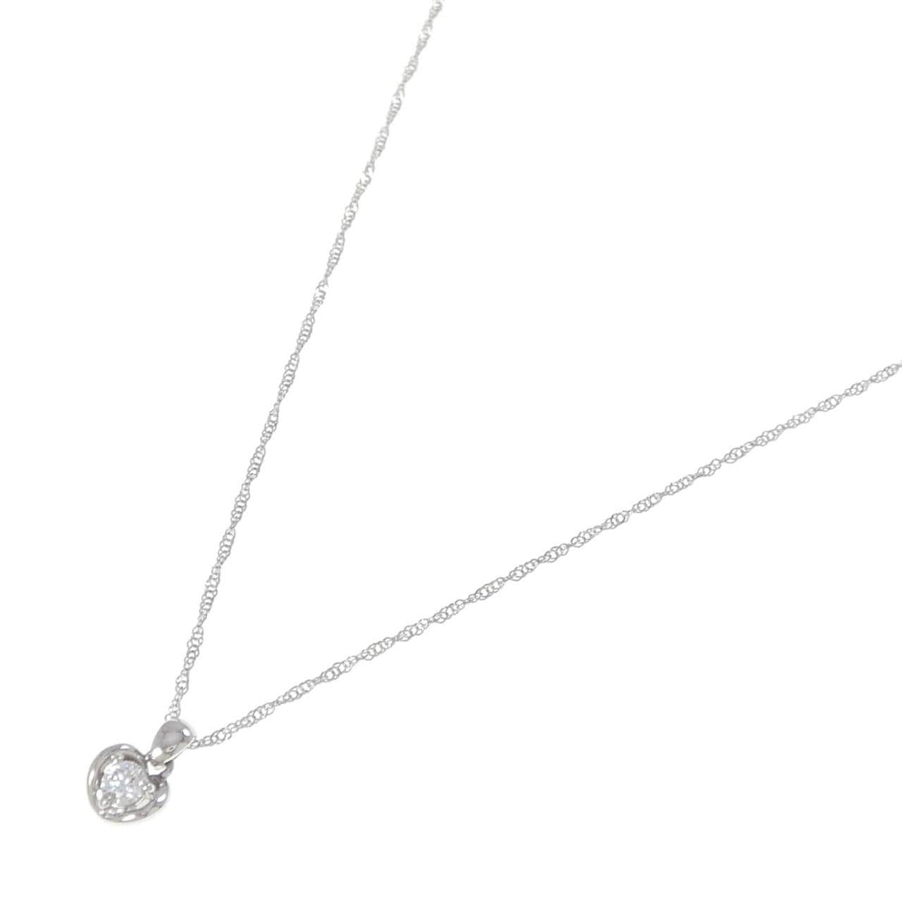 PT850 ダイヤモンド ネックレス 0.12CT