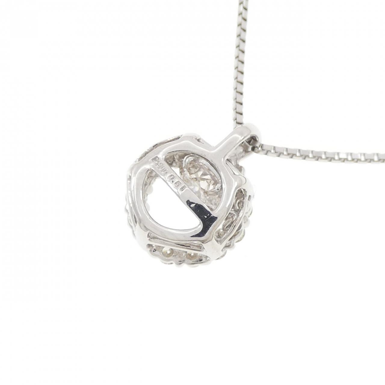 PT900/PT850 ダイヤモンド ネックレス 0.51CT
