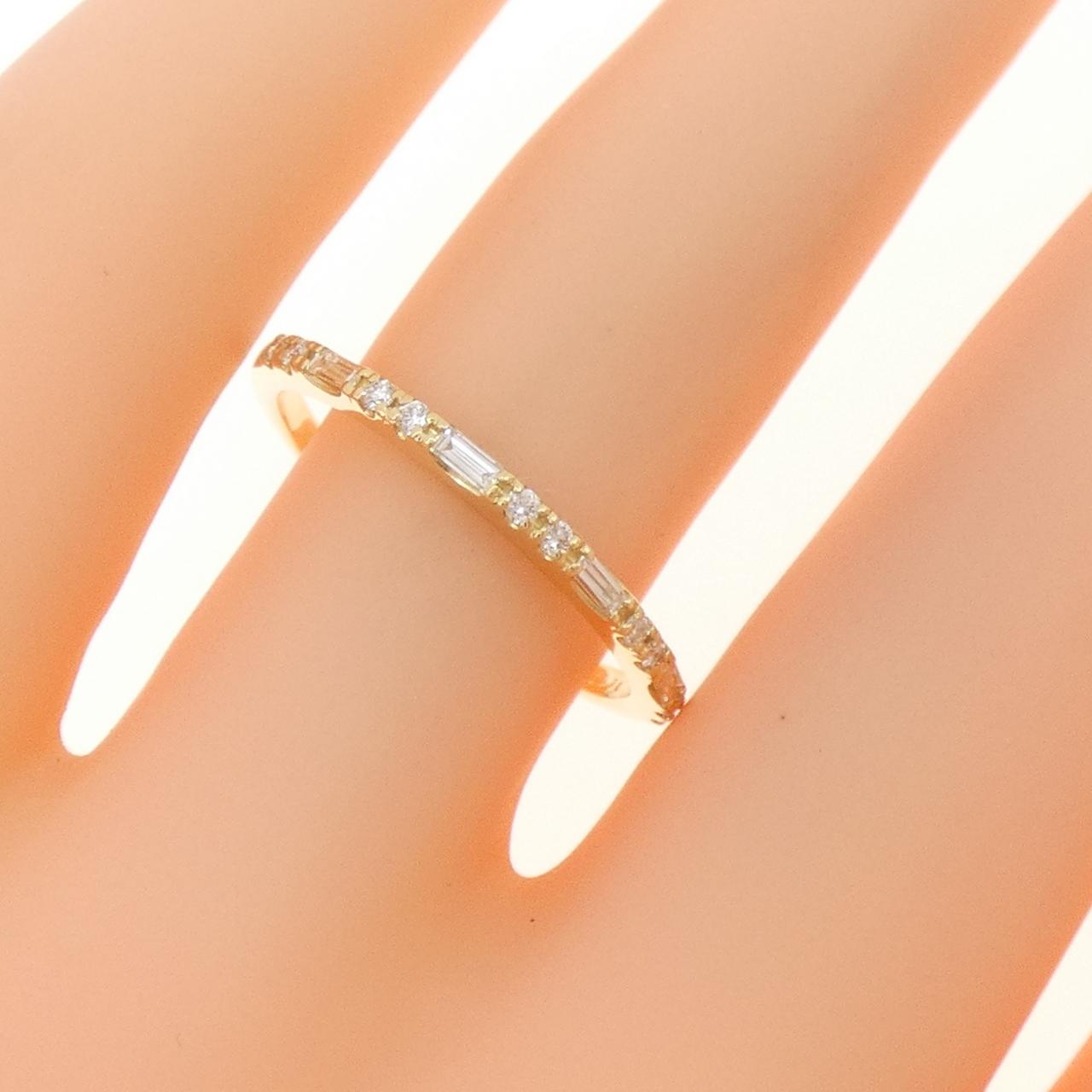 [新品] K18YG鑽石0.15CT