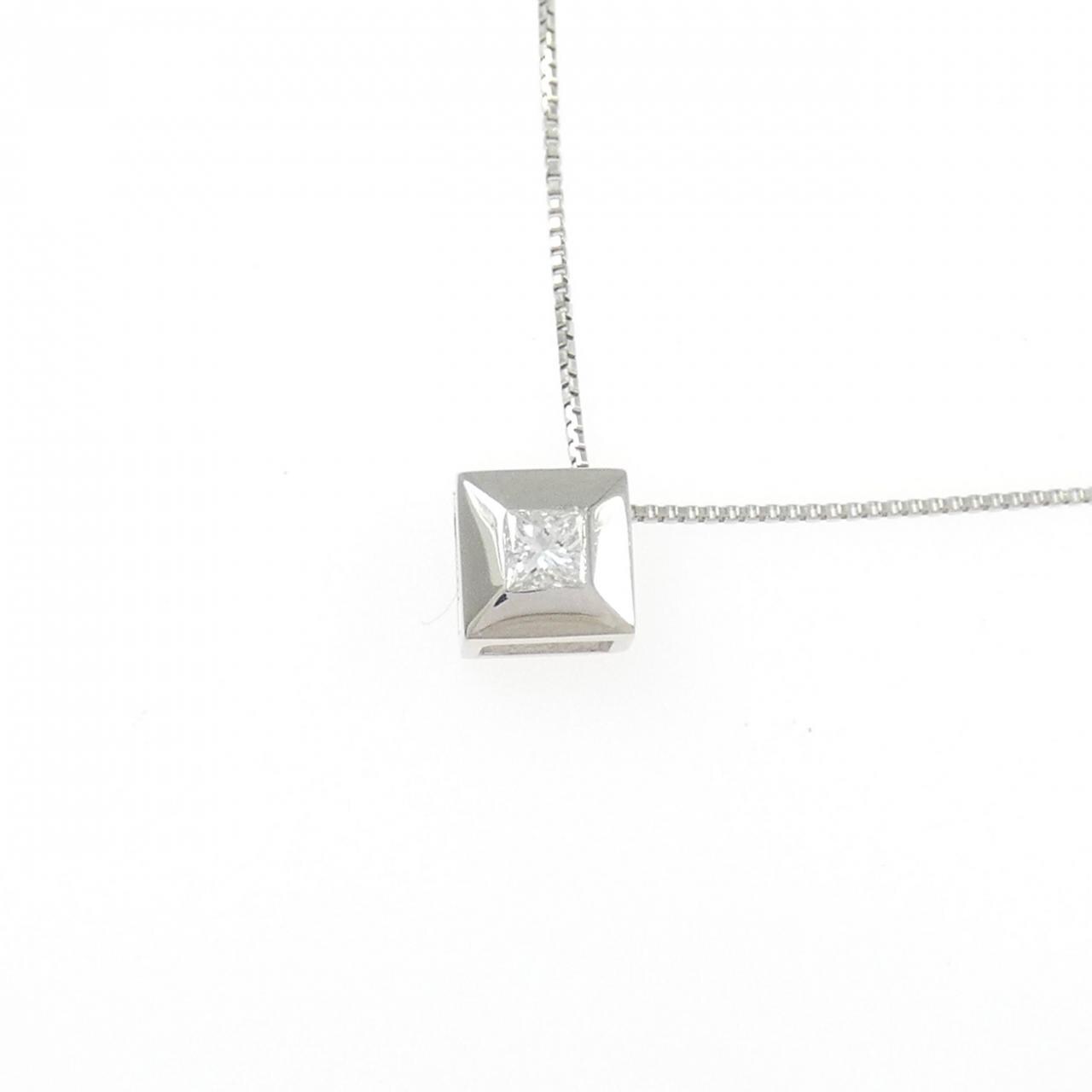 PT900/PT850 ダイヤモンド ネックレス 0.10CT