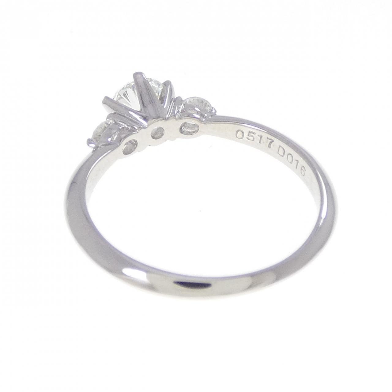 PT900 ダイヤモンド リング 0.517CT G VVS2 EXT