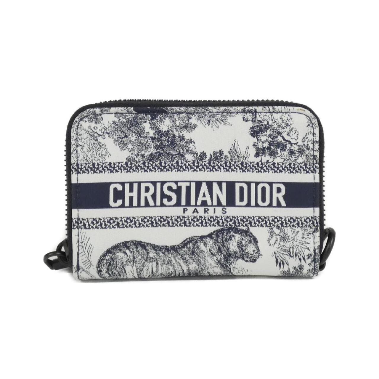 クリスチャンディオール TOILE DE JOUY SAUVAGE ディオールトラベル S5493SNTJ カードケース