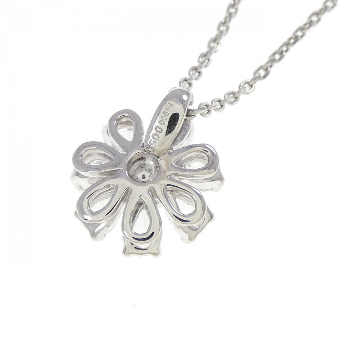 PT900/PT850 花形钻石项链 0.50CT