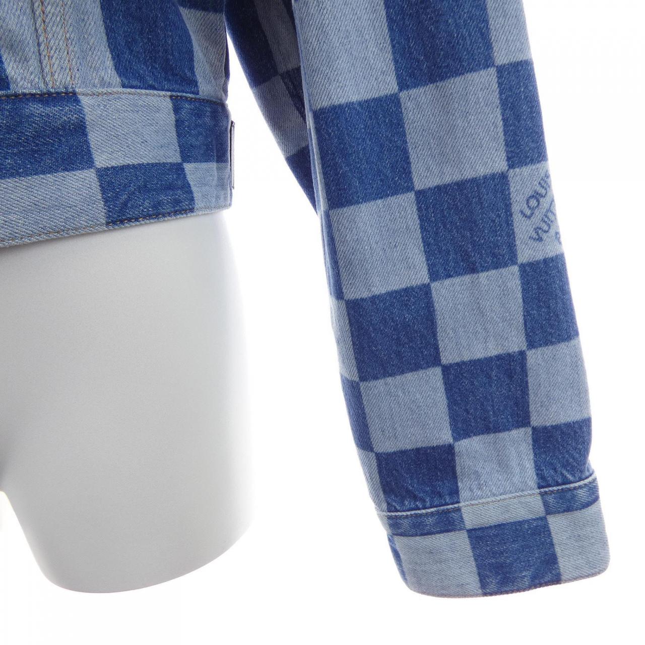 ルイヴィトン LOUIS VUITTON ダミエデニムジャケット FQJA59RXZ デニムジャケット