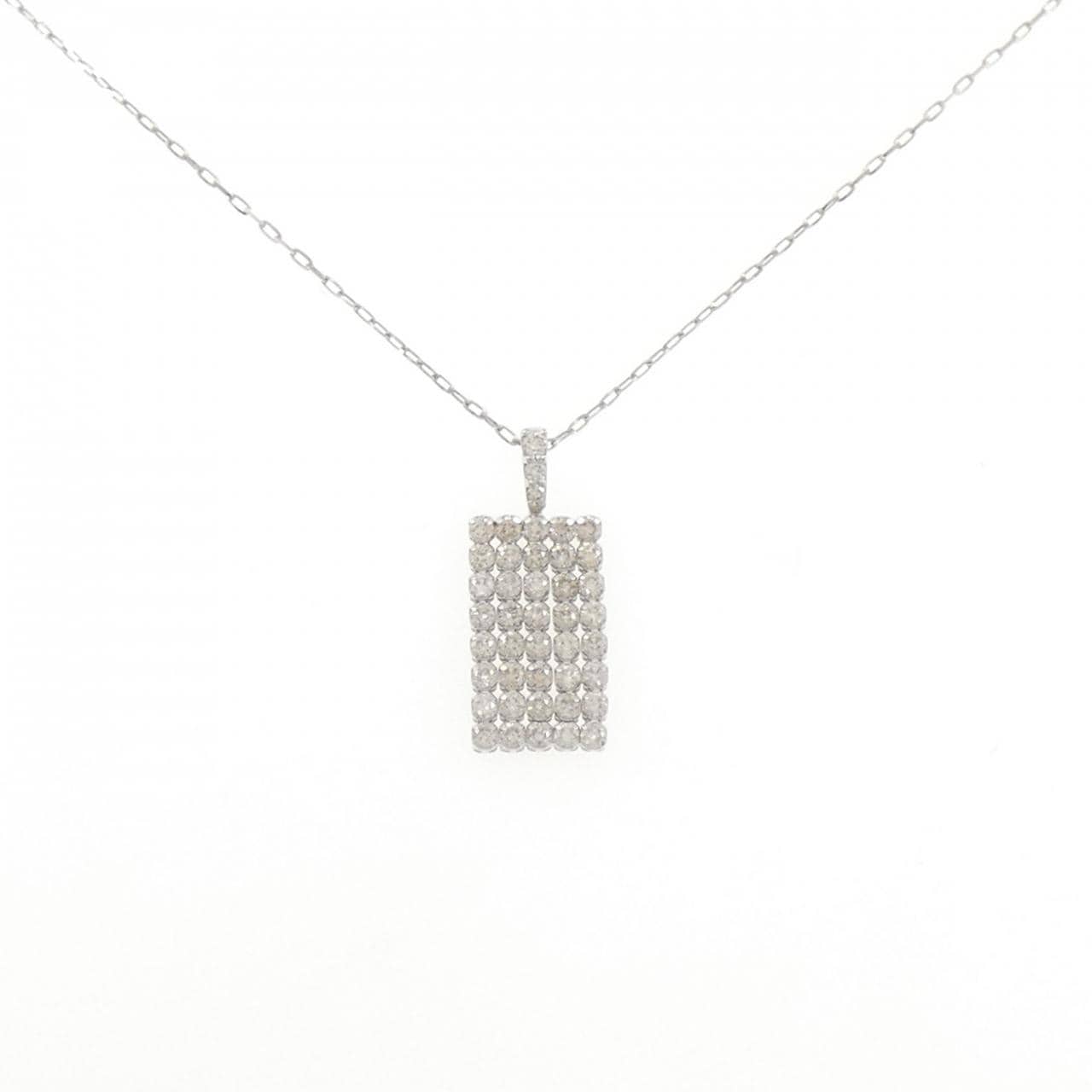 PT900/PT850 ダイヤモンド ネックレス 0.50CT