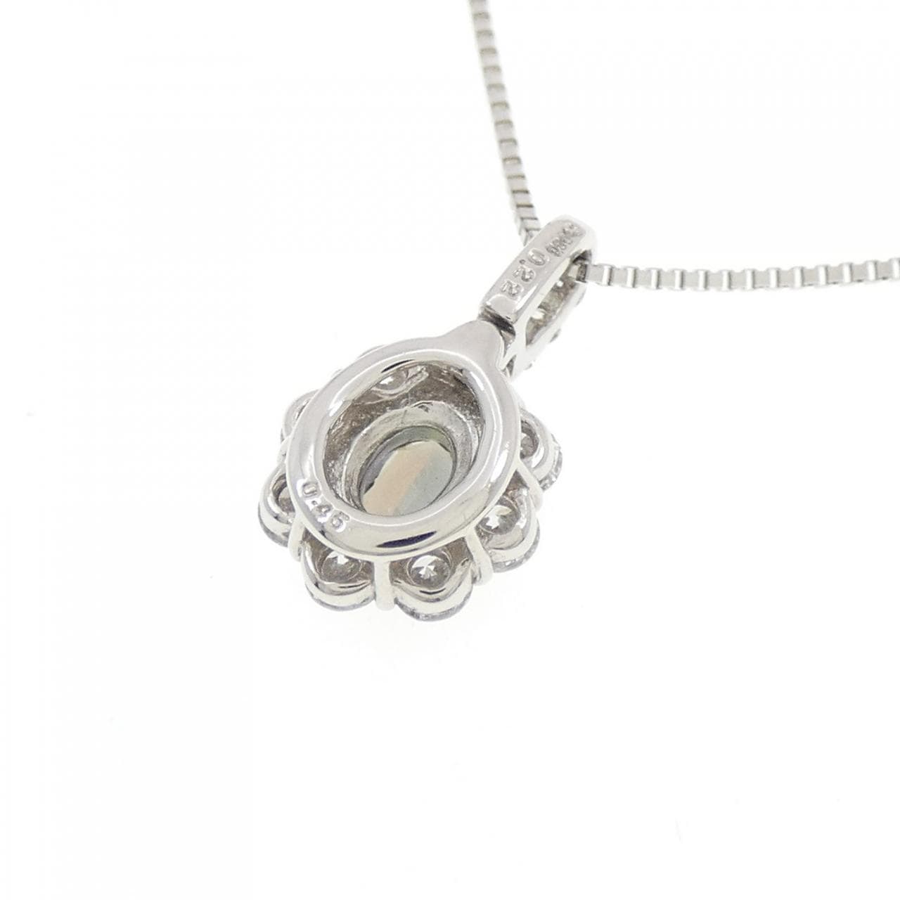 PT900/PT850 Alexandrite Necklace 0.22CT