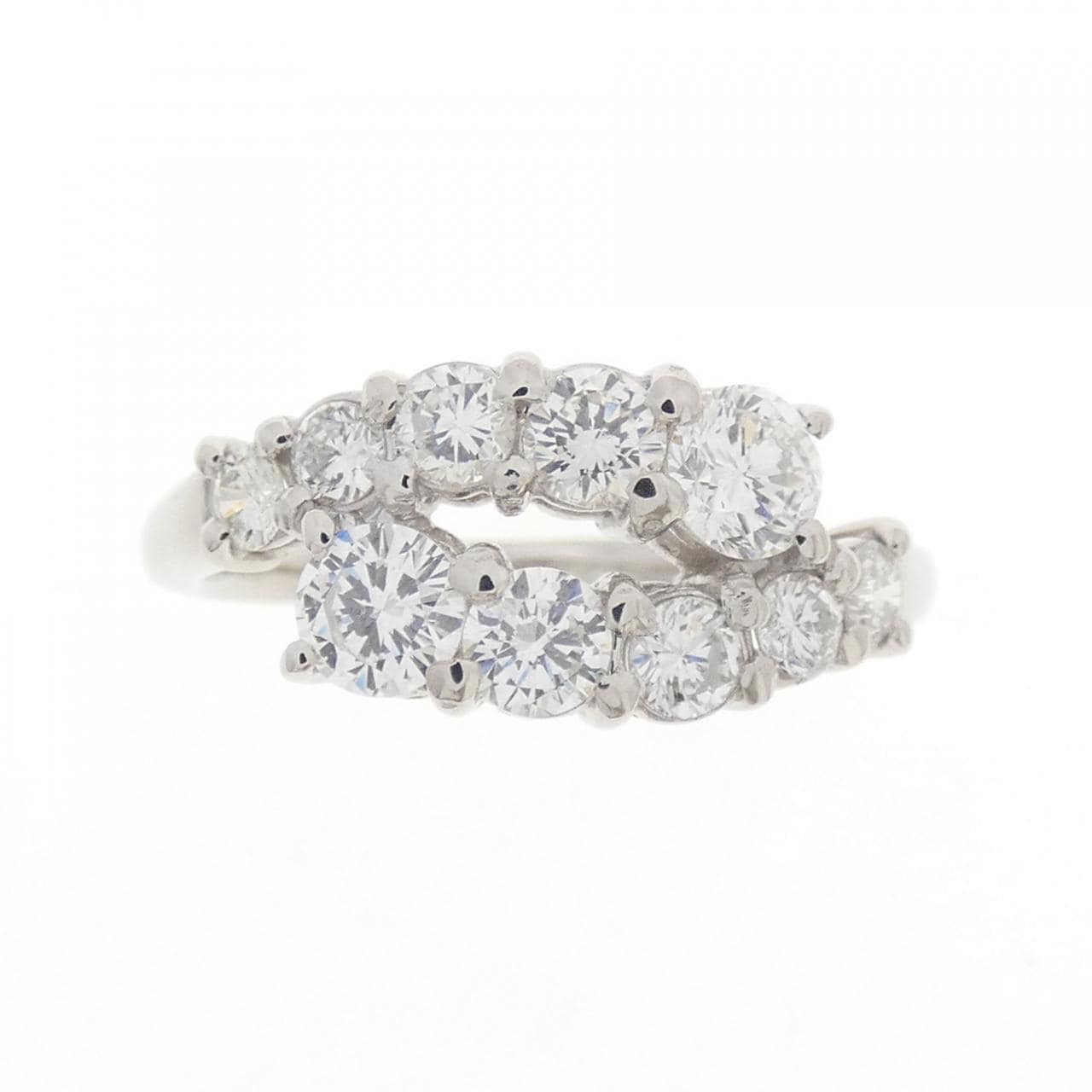 PT900 ダイヤモンド リング 1.01CT