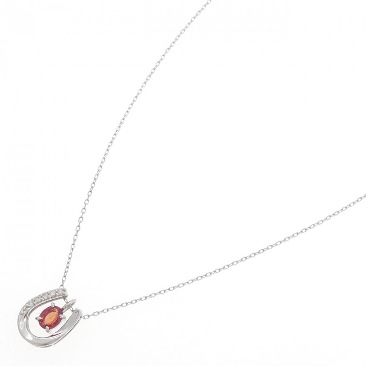 PT900/PT850 Sapphire Necklace