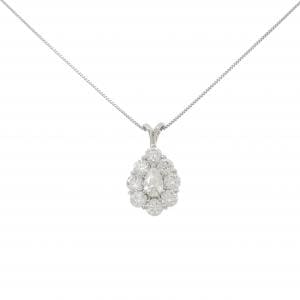 PT900/PT850 ダイヤモンド ネックレス 0.452CT