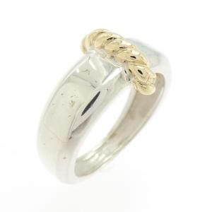 【ヴィンテージ】エルメス ホールマーク/18KYG リング