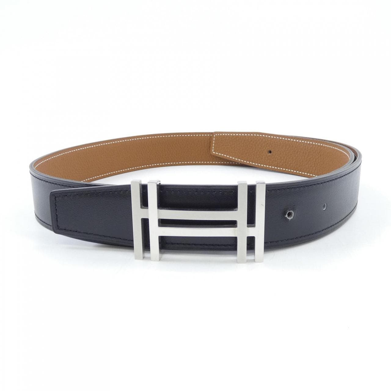 エルメス HERMES H AU CARRE H オ カレ 32mm リバーシブル BELT