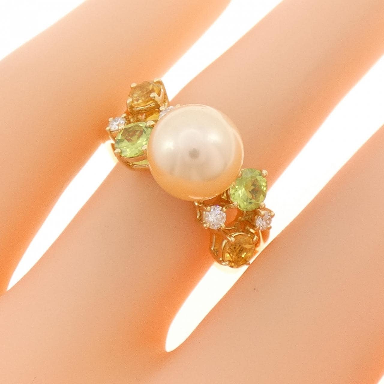 タサキ 淡水パール リング