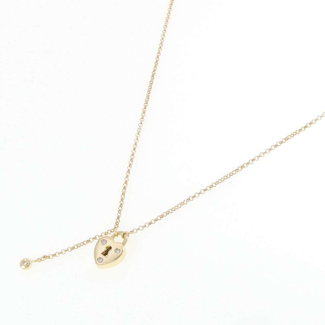 スタージュエリー ダイヤモンド ネックレス 0.06CT