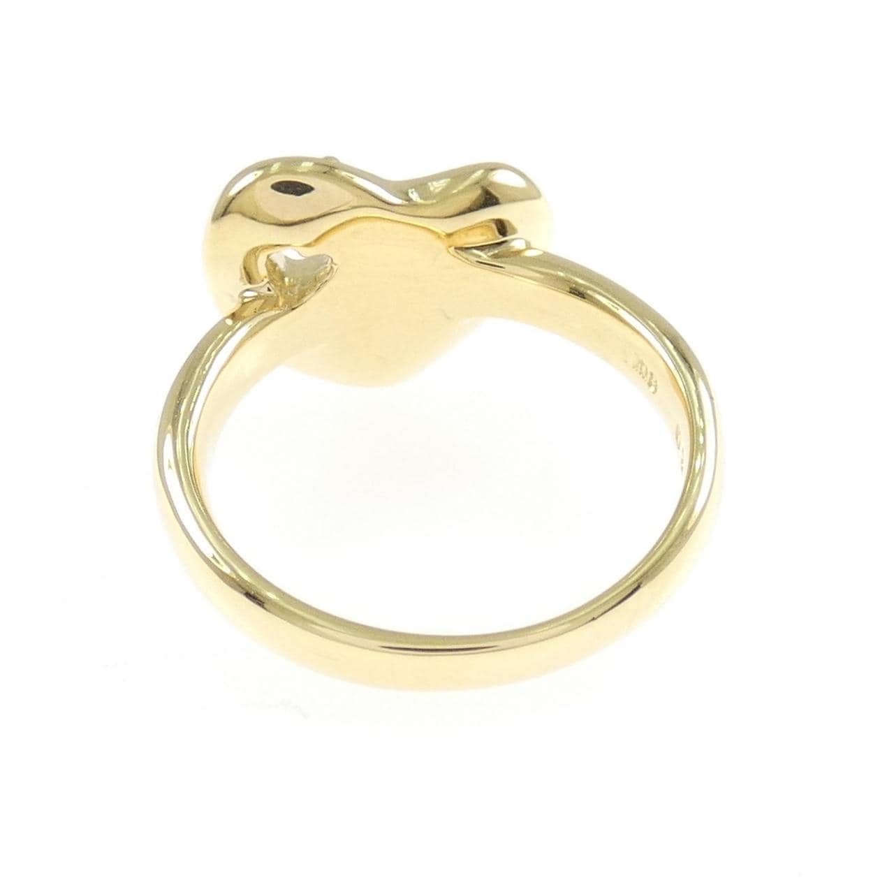 K18YG ハート ダイヤモンド リング 0.27CT