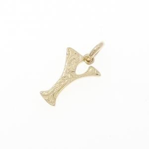 14KYG イニシャルY ペンダント