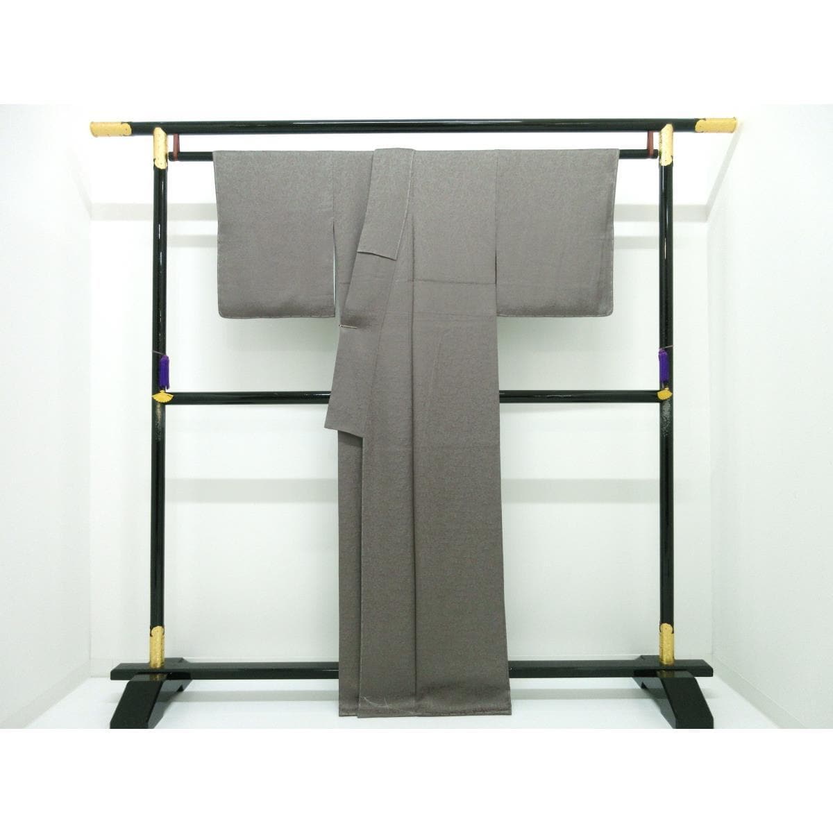 【未使用品】色無地　下り藤