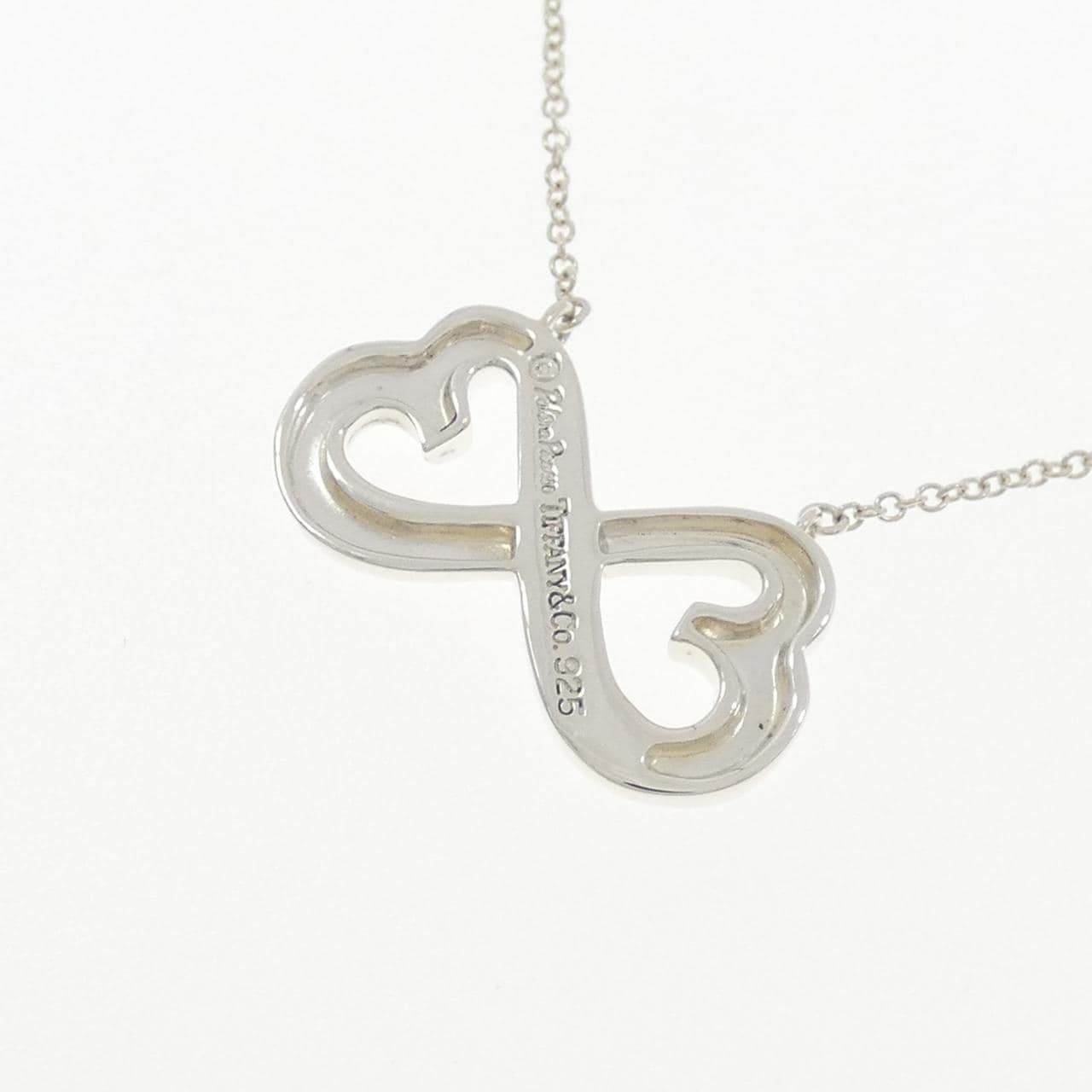 ティファニー ダブルラビングハート ネックレス