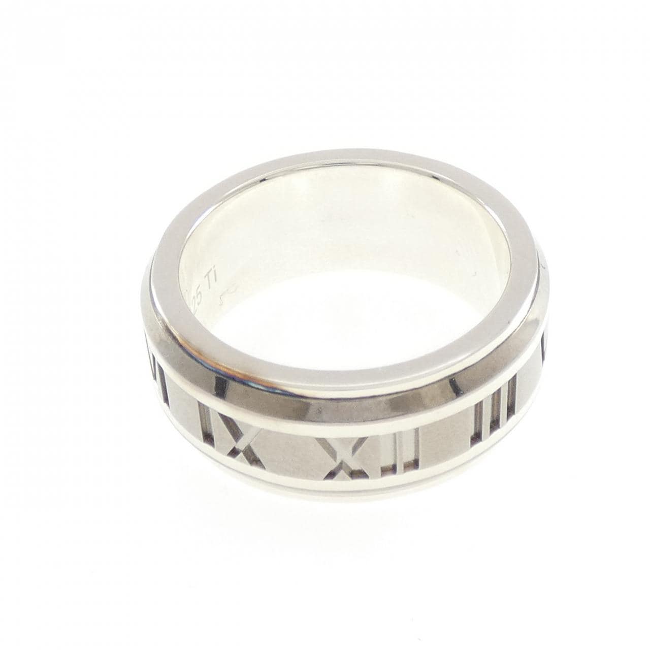 ティファニー アトラス チタン リング