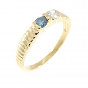 K18YG ダイヤモンド リング 0.20CT