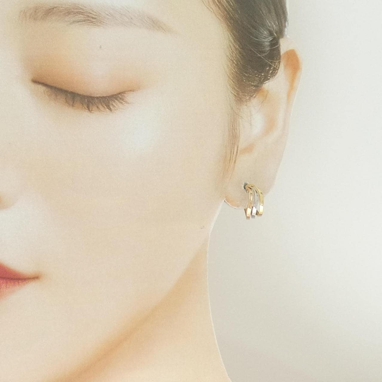 【新品】K18YG/K18PG/PT900 ピアス