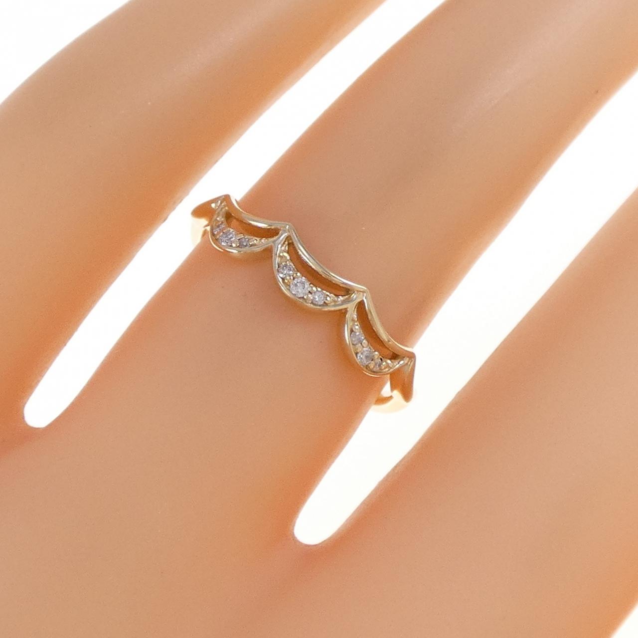 K10YG Diamond ring