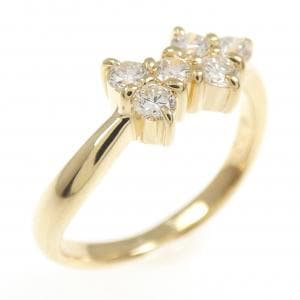 K18YG ダイヤモンド リング 0.30CT